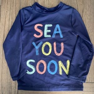 Cat and Jack Toddler Rash Guard
